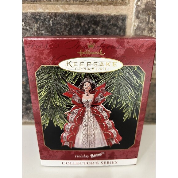 Hallmark Keepsake Collector Ornament "Holiday Barbie" 1997 w/ box - Picture 1 of 8